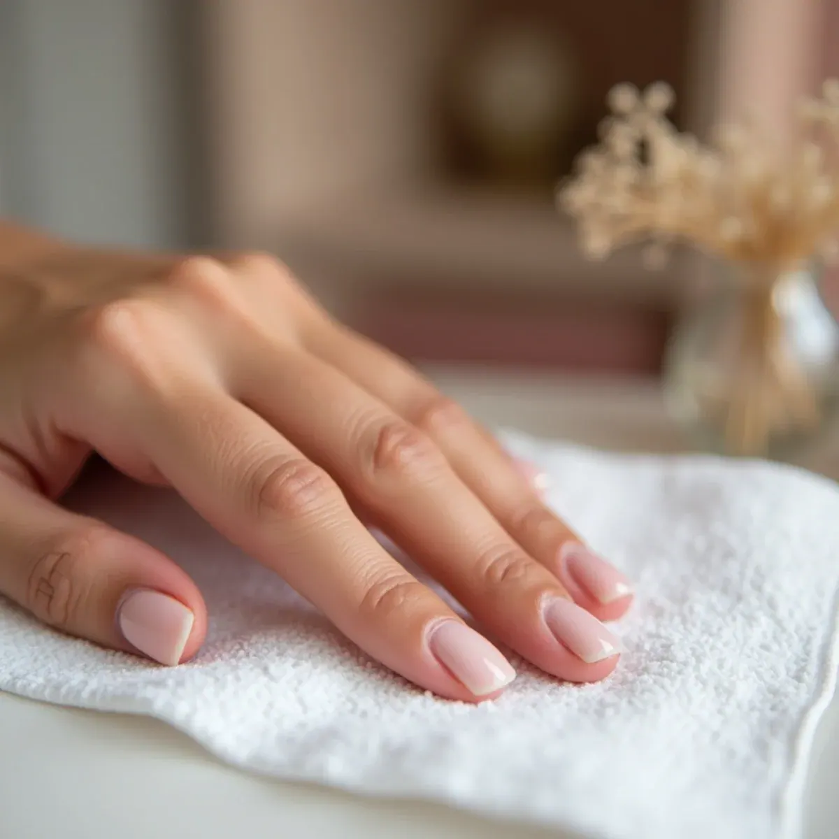 Round nail shape following the natural curve of the fingertip