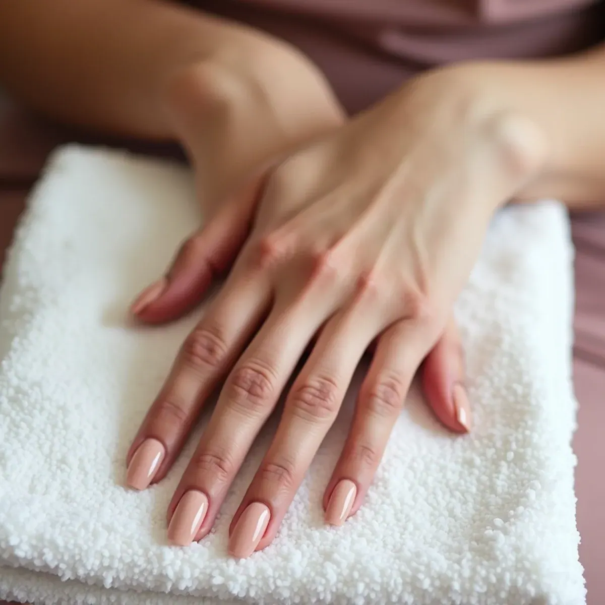 Comparison of almond, coffin, squoval and stiletto nail shapes at a Bradenton nail salon